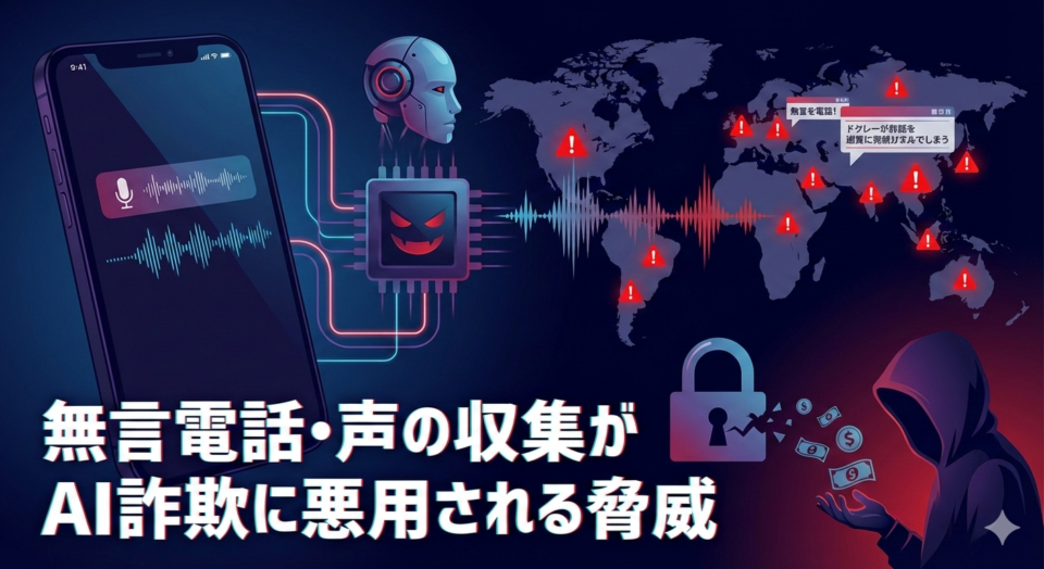 無言電話生成AIのアイキャッチ画像